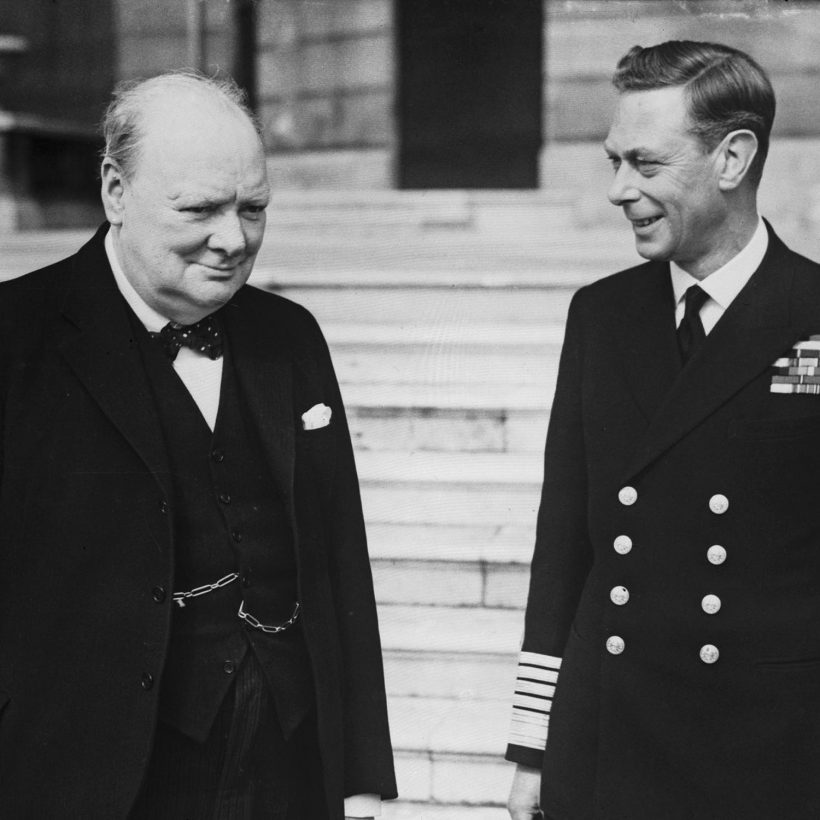 1352. King George With Winston Churchill Thetimes.co.uk