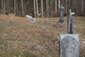 13. Wooden Grave Markers At Thanet