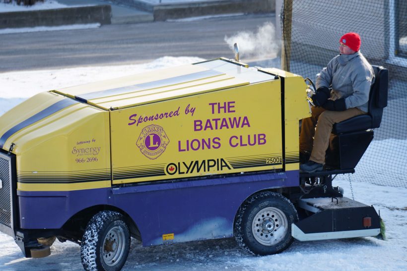 4 D. Cleaning The Ice With The Olympia